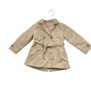 Zara Tan Double Breasted Belted Jacket - Size 3-4