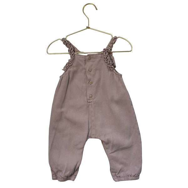 Zara Lavender Overalls - Size 6-9 Mo