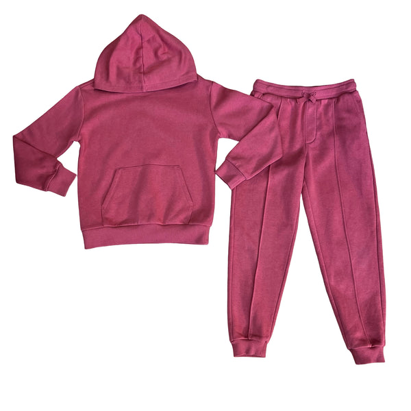Tucker & Tate Nantucket Red Hooded Sweatshirt & Jogger Set - Size 7