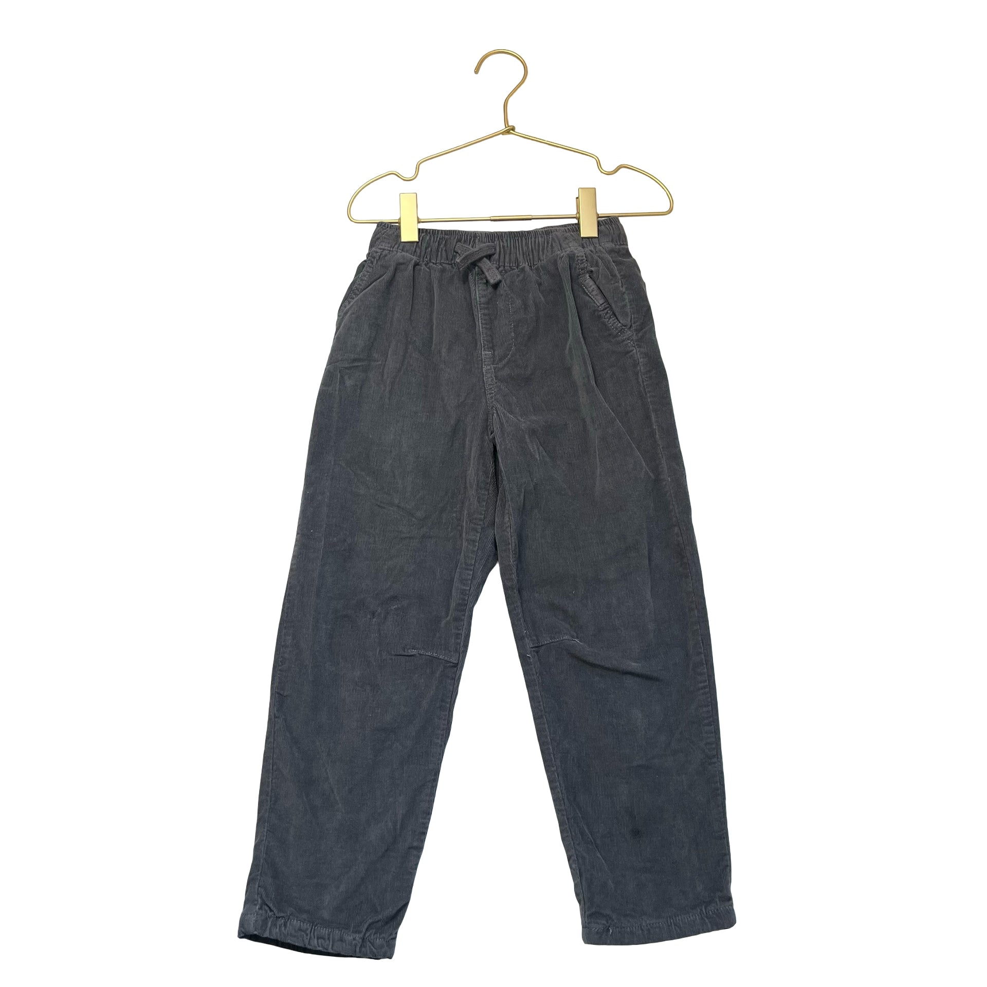 Zara Jersey-Lined Gray Corduory Pants - Size 6