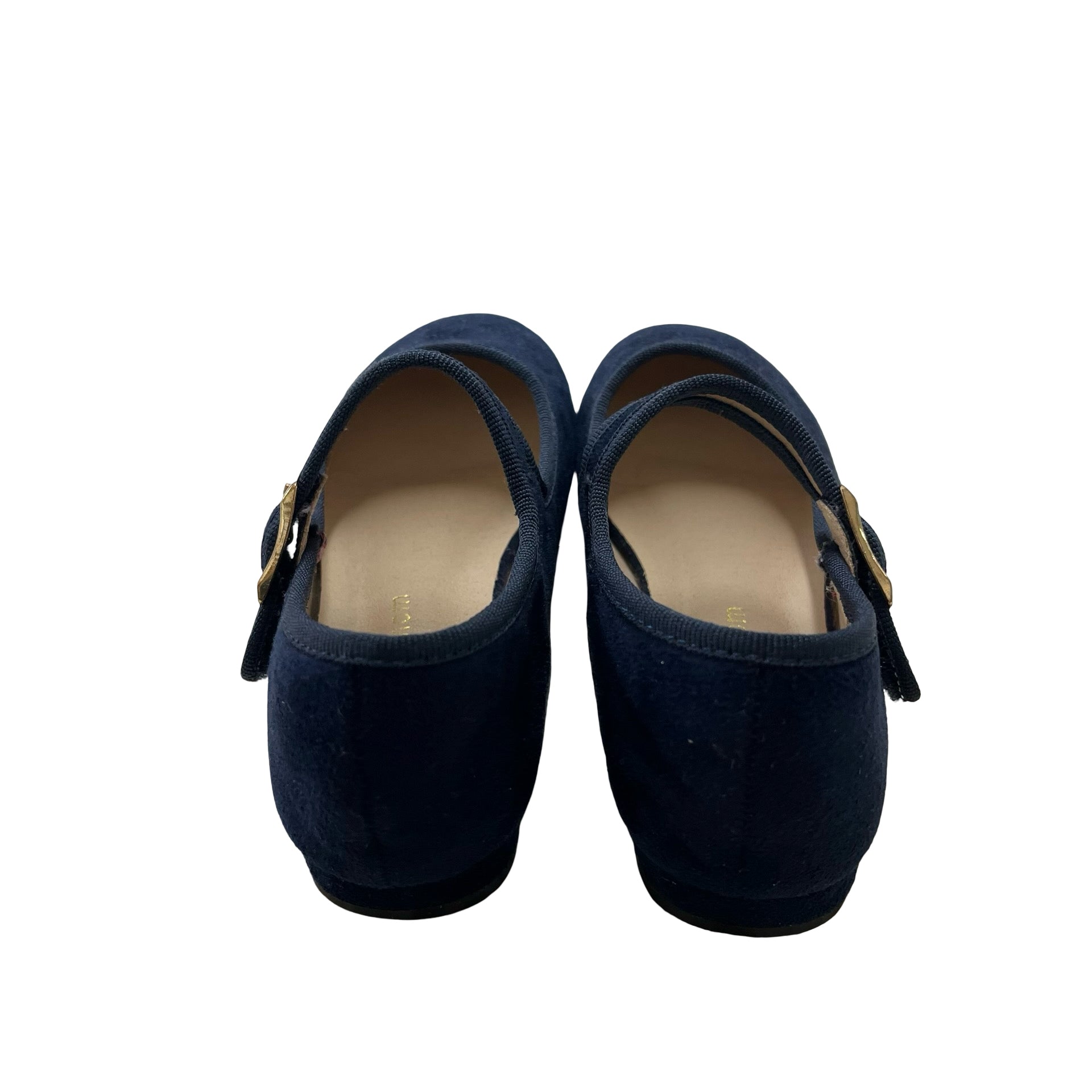 Hehainom Navy Faux Suede Shoes - Size 12