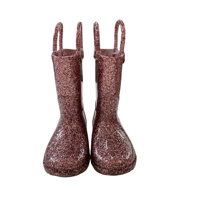 Western Chief Pink Glitter Rain Boots - Size 5