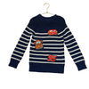 Disney Pixar Cars Navy Striped Sweater - Size 5T