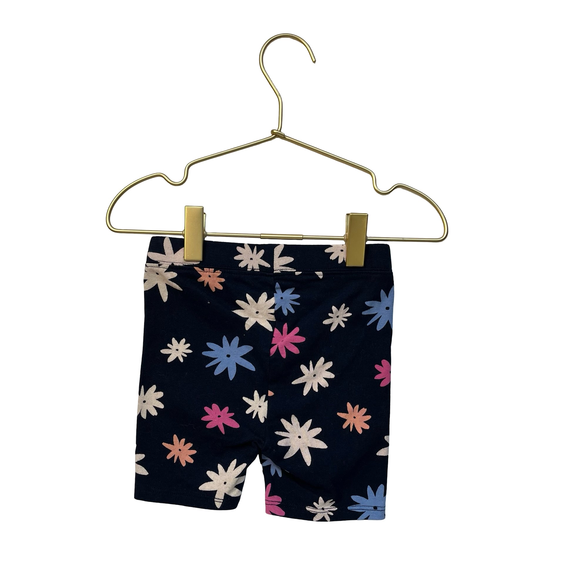 Baby Gap Navy Flower Print Cartwheel Shorts - Size 3