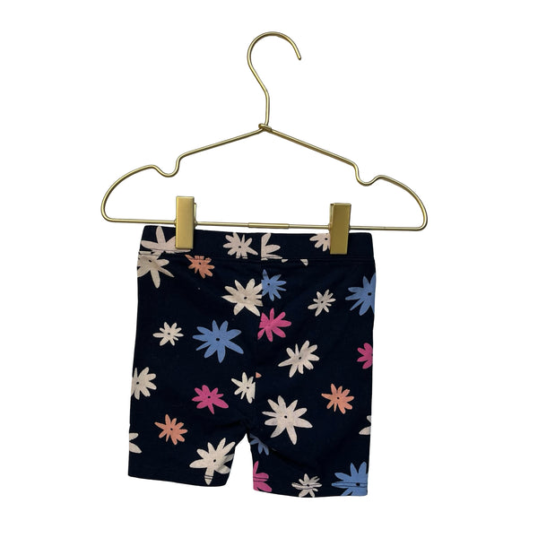 Baby Gap Navy Flower Print Cartwheel Shorts - Size 3