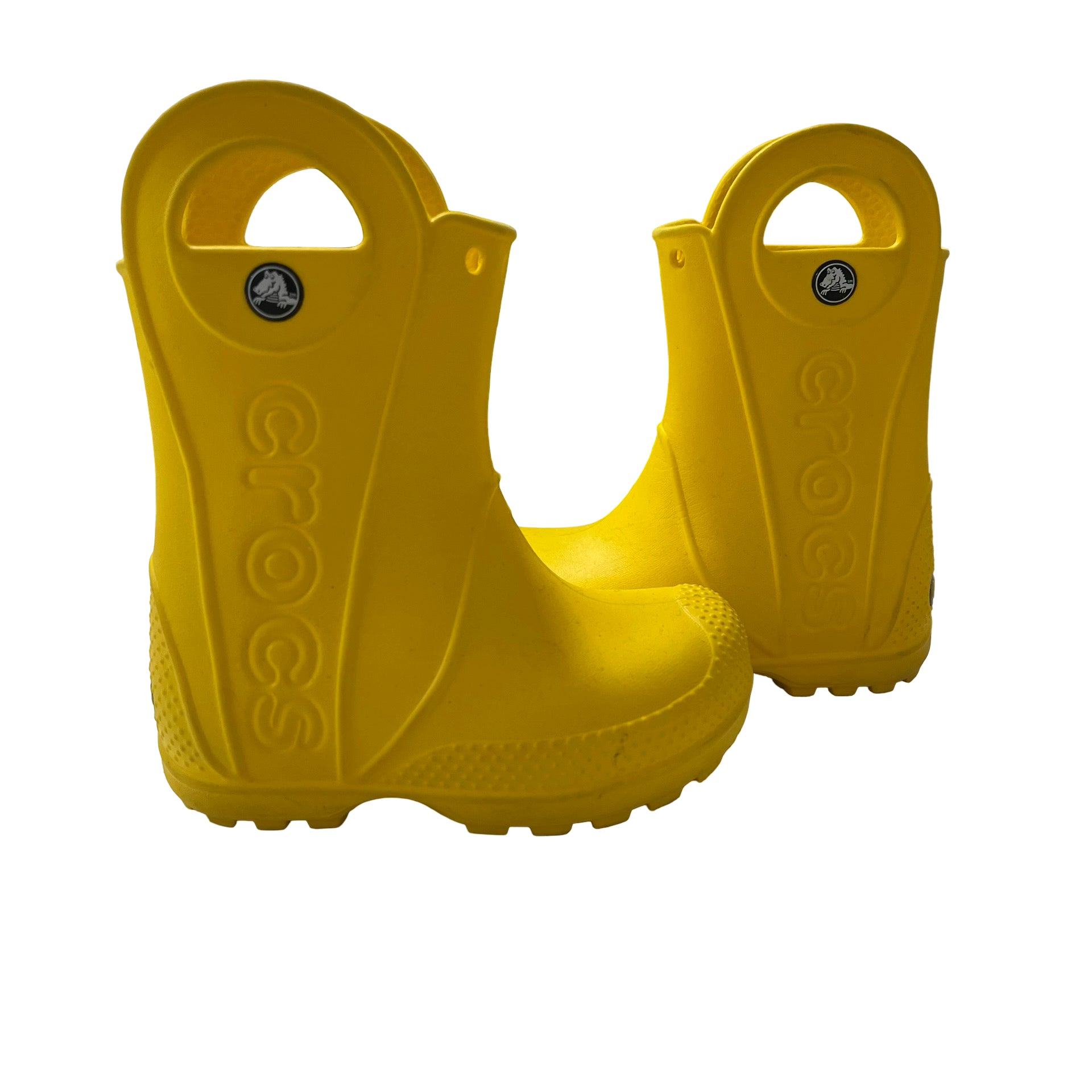 Crocs Yellow Rain Boots - Size C6