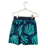 Cat & Jack Navy & Green Tropical Leaf Swim Suit - Size 5T