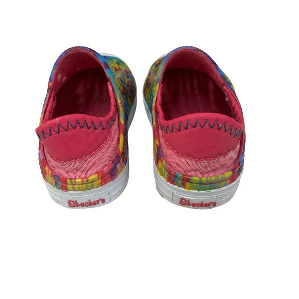Skechers Rainbow Tie-Dye Shoes - Size 5