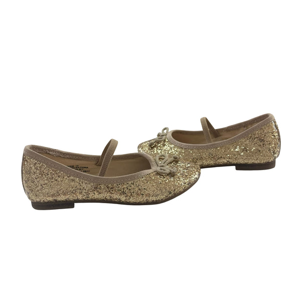 Baby Gap Gold Glitter Shoes - Size 8