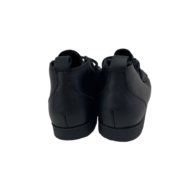 Zara Black Tie Ankle Boots - Size 8 (24)