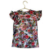Molo Colorful Flower Print Rash Guard - Size 5-6Y