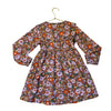 Arsene & Les Pipelettes Brown & Multi-Color Floral Dress - Size 5A