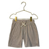 Zara Tan & Ivory Striped Seersucker Shorts - Size 4