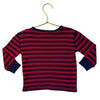 Ralph Lauren Red & Navy Striped Top - Size 18 Mo