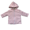 Kissy Kissy Pink Quilted Hooded Zip-Up Sweatshirt - Size 6-9 Mo