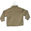 Zara Sherpa-Lined Tan Denim Jacket - Size 2-3