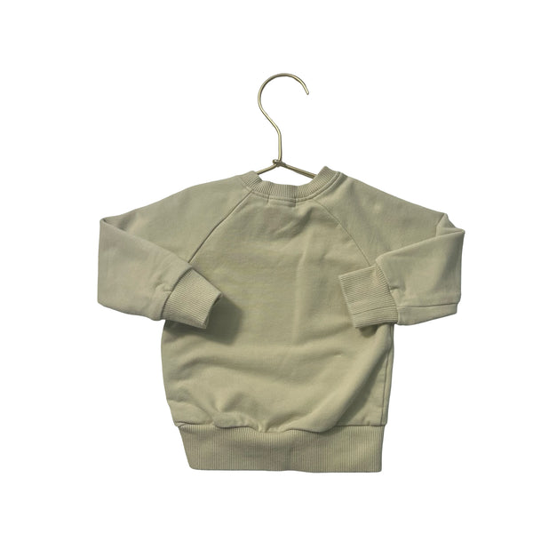 Jamie Kay Sage Green 'Wildest' Sweatshirt - Size 3-6 Mo
