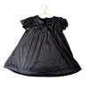Zara Black Velvet & Multi-Color Sparkle Dress - Size 4