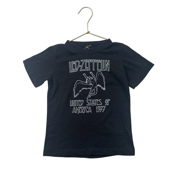 Led Zeppelin Black Graphic T-Shirt - Size 4T