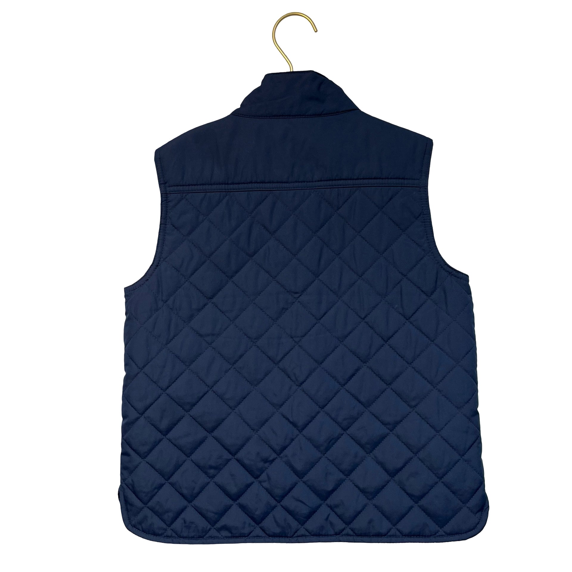 Crewcuts Navy Quilted Vest - Size 6-7