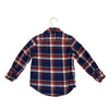 Baby Gap Navy, Ivory, Rust Plaid Flannel Button Down Shirt - Size 3