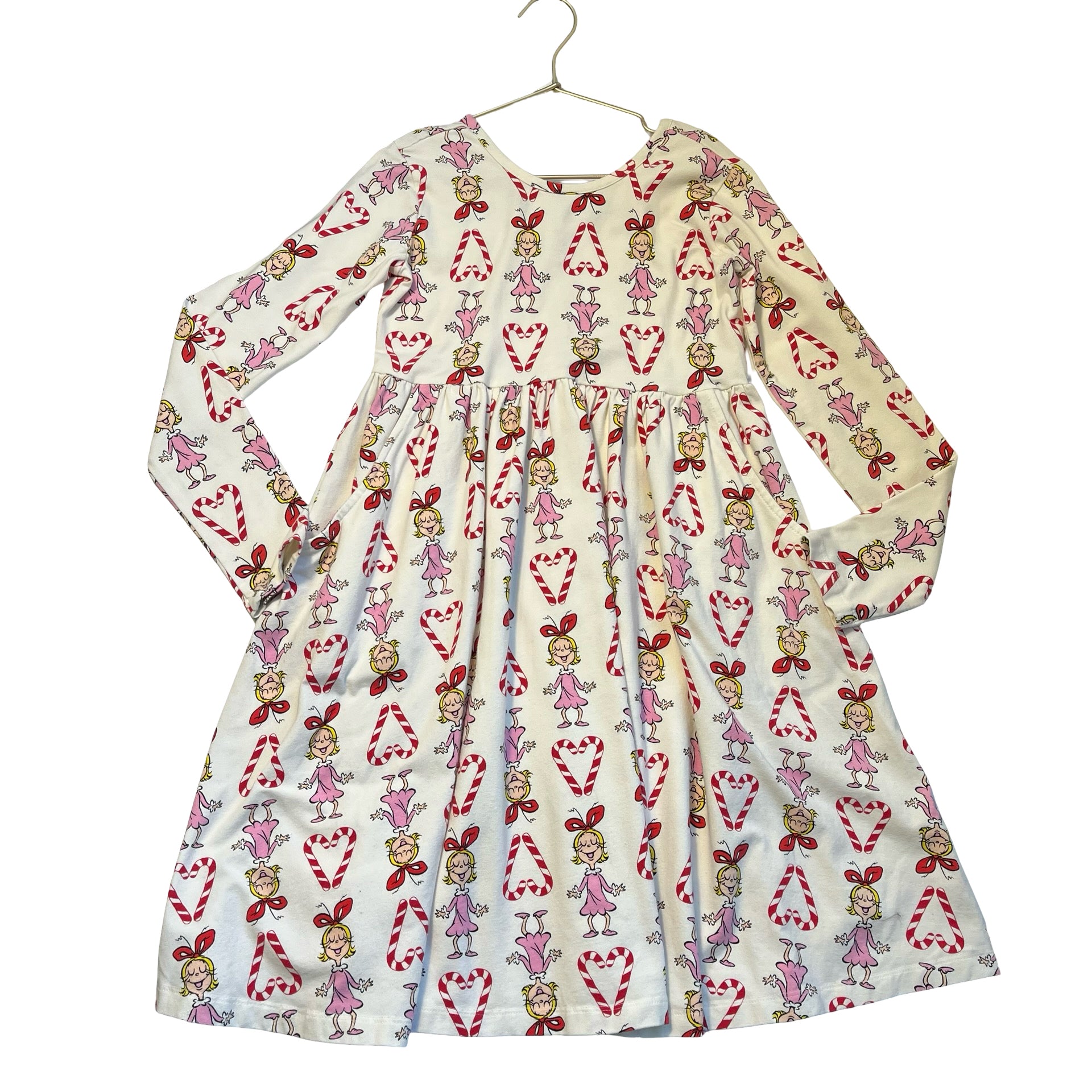Hanna Andersson x The Grinch Cindy Lou Who Dress - Size 10