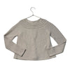 Mini Boden Oatmeal & Gold Metallic Cardigan Sweater - Size 8-9Y