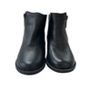 Kidpik Black Zipper Ankle Boots - Size 8