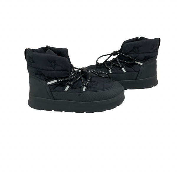 Zara Black Star Puffy Boots - Size 29 (12)