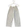 Zara Ivory & Brown Striped Pants - Size 4