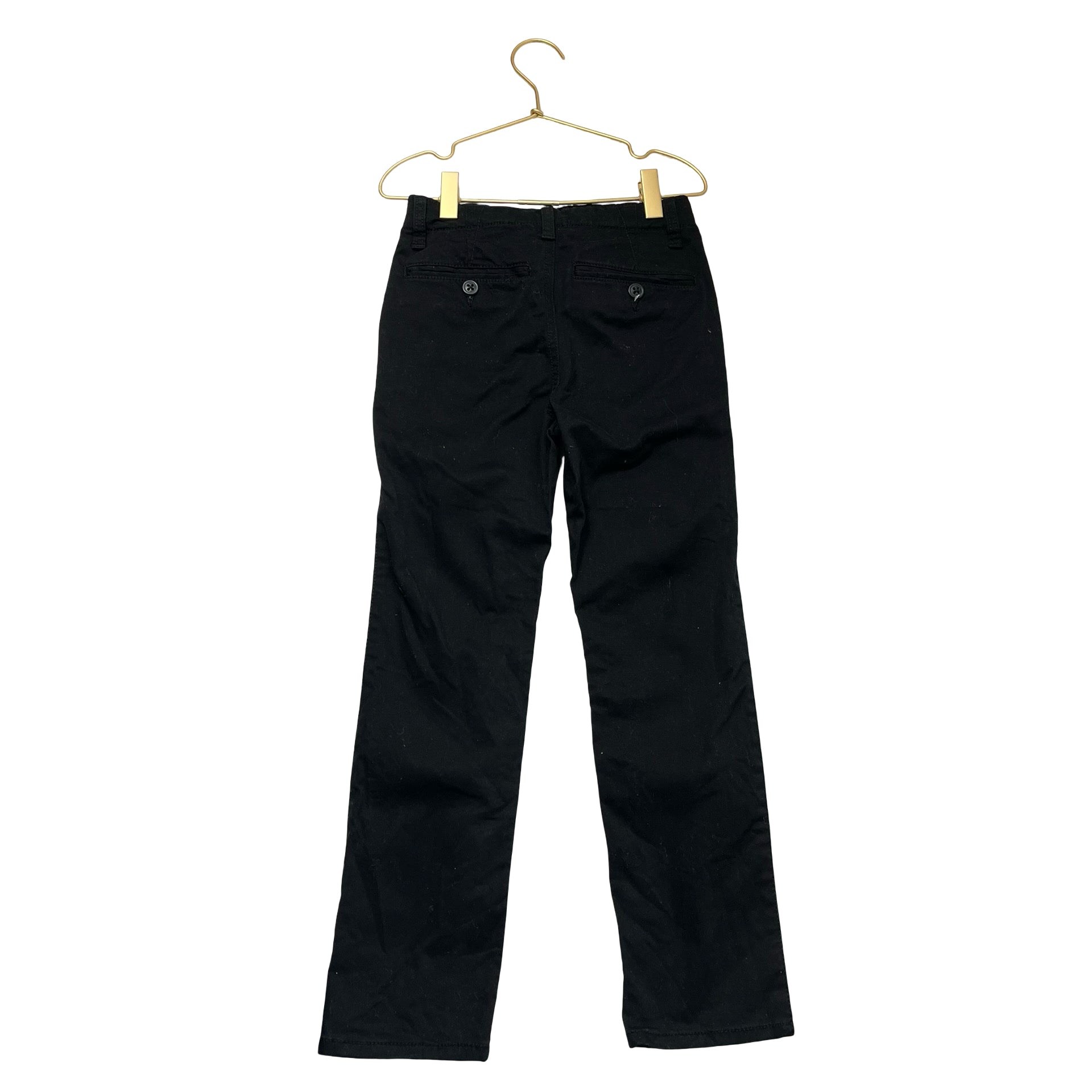 Gap Kids Black Chino Pants - Size 6 Slim