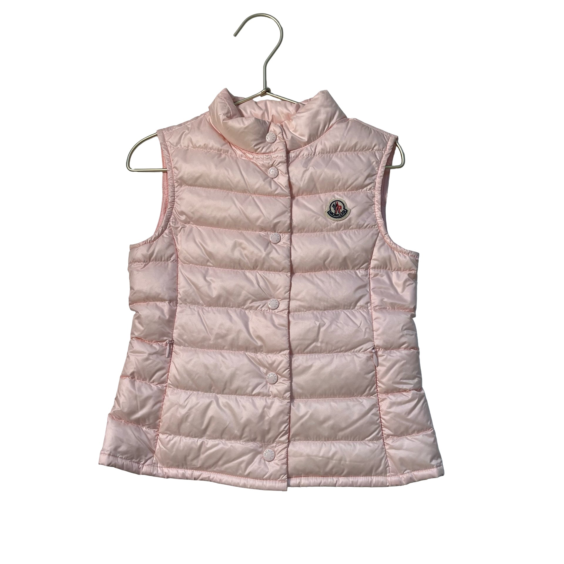 Moncler Pale Pink Vest - Size 6A