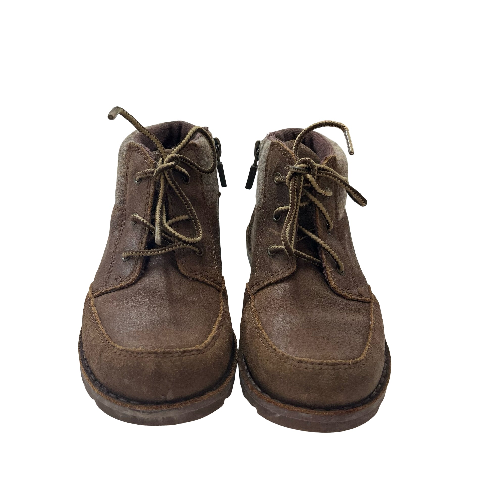 UGG Brown Leather Boots - Size 11