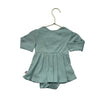 Magnetic Me Mint Green Ribbed Bodysuit Dress - Size 3-6 Mo