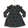 Hanna Andersson Black Floral Dress - Size 5