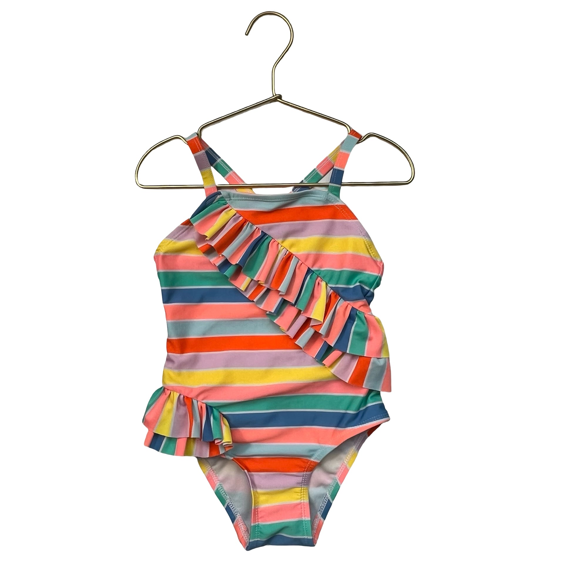 Cat & Jack Colorful Striped Swim Suit - Size 5T