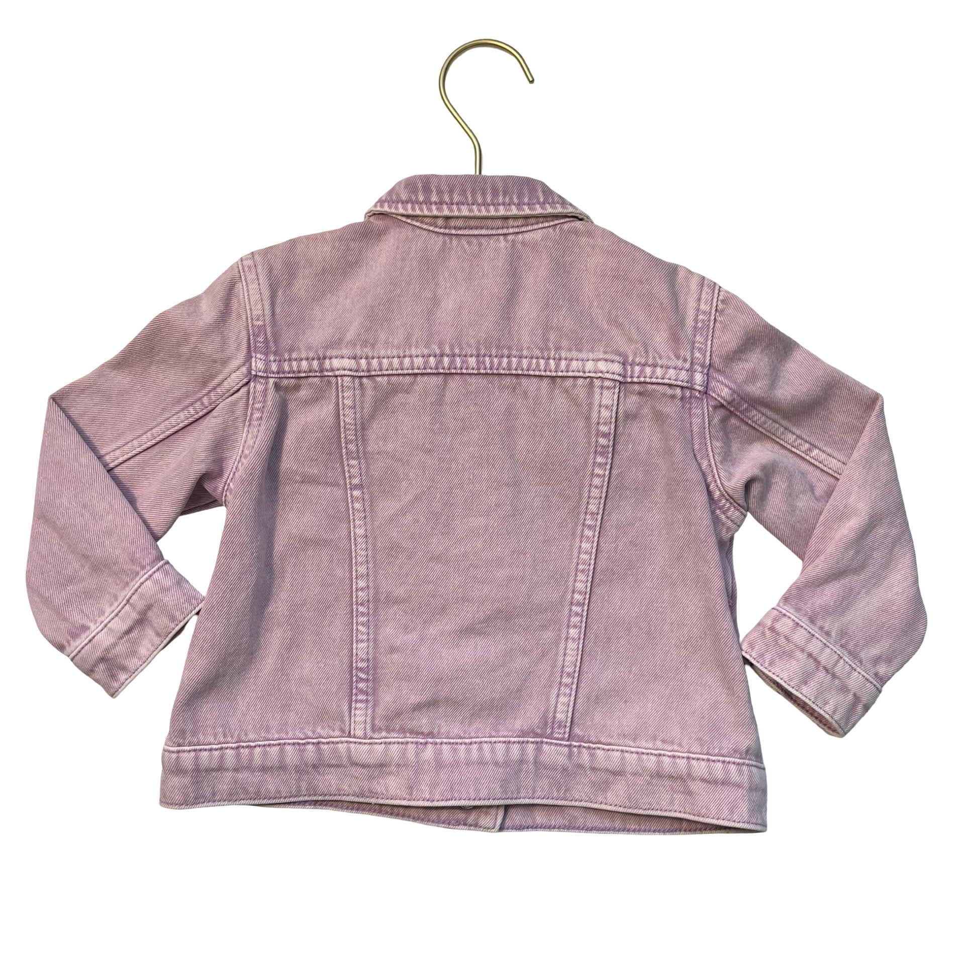 H&M & Denim Lavender Jean Jacket - Size 3T