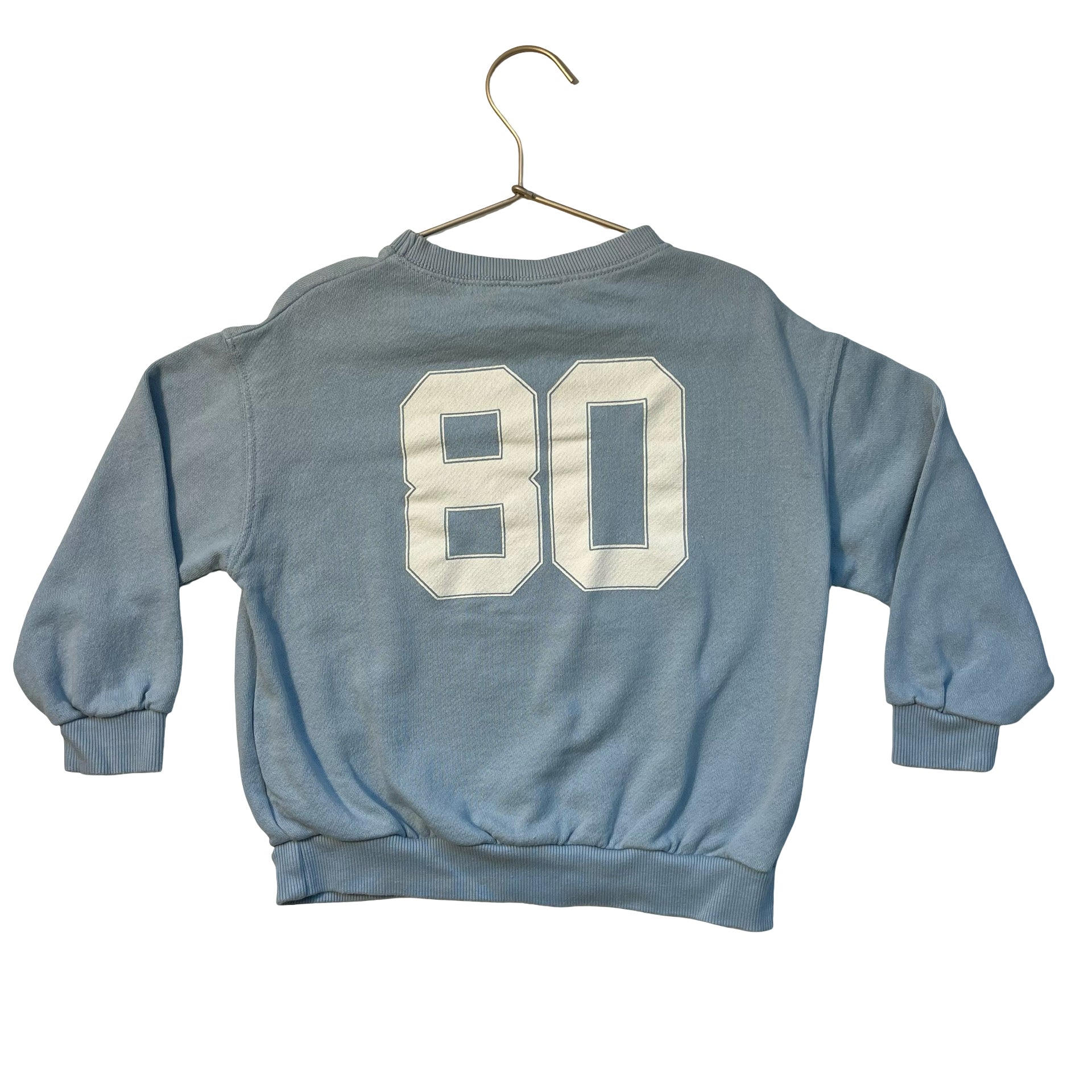 Zara 'Los Angeles Sunset Time' Light Blue Sweatshirt - Size 4