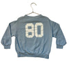 Zara 'Los Angeles Sunset Time' Light Blue Sweatshirt - Size 4