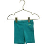 Zara Teal Ribbed Cartwheel Shorts - Size 1.5Y