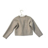 Zara Tan Cropped V-Neck Cardigan Sweater - Size 6-7