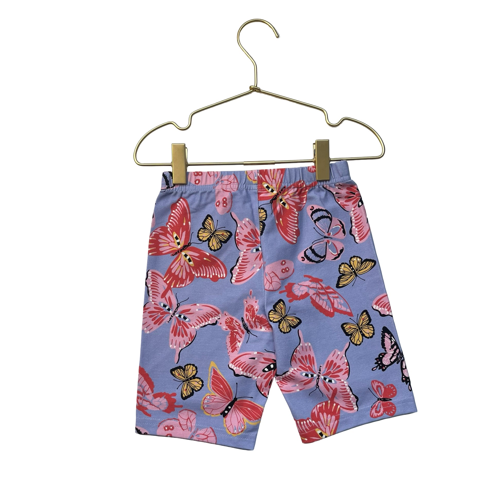 Hanna Andersson Lavender Butterfly Print Cartwheel Shorts - Size 5