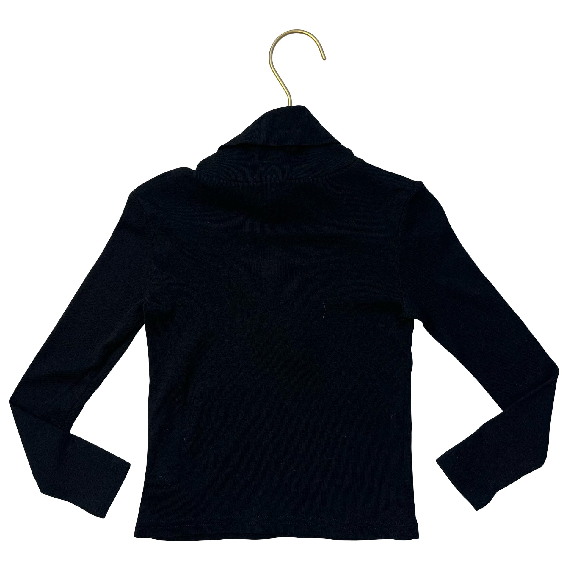 Polo Ralph Lauren Black Turtleneck - Size 4