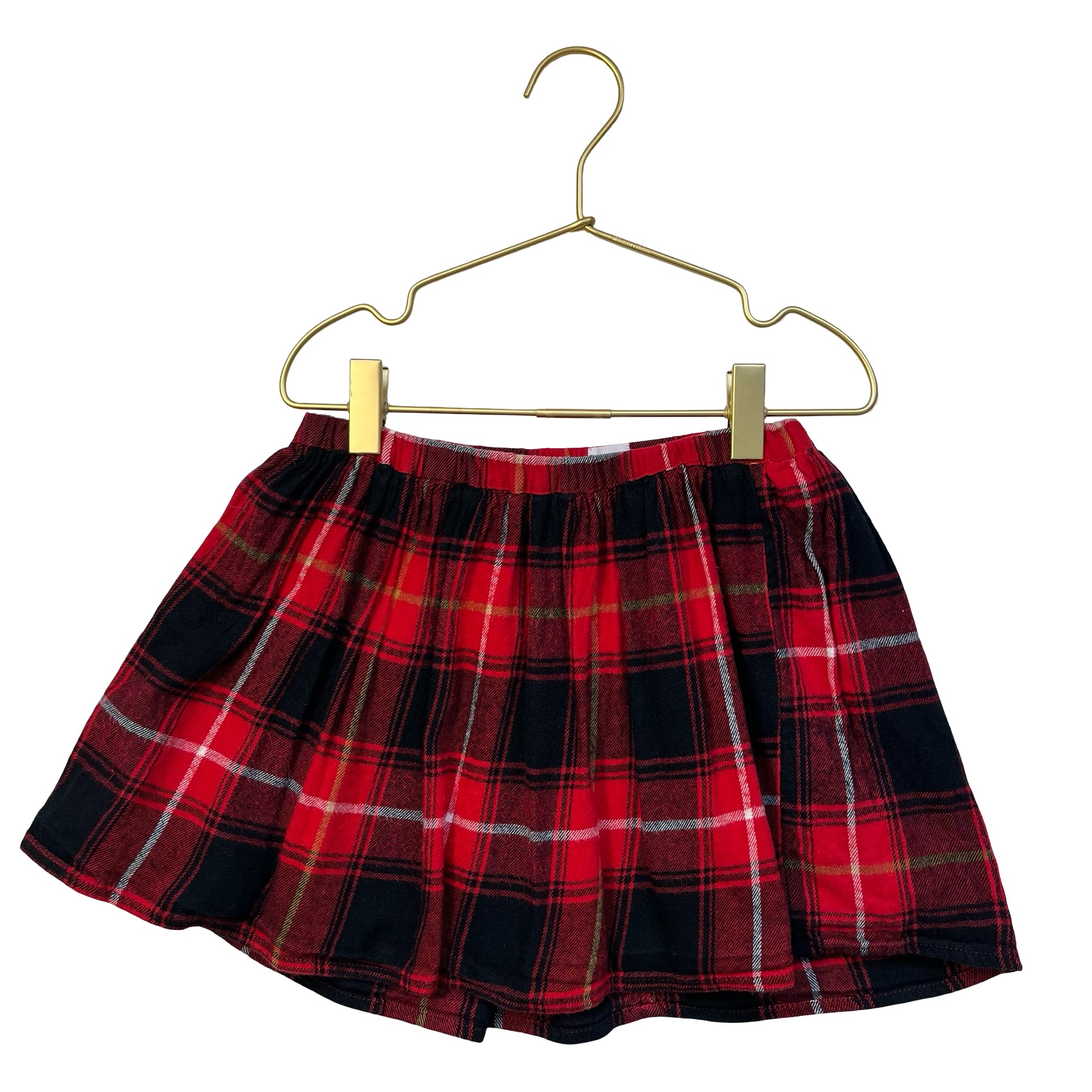 Gap Kids Red Plaid Flannel Skirt - Size S 6-7