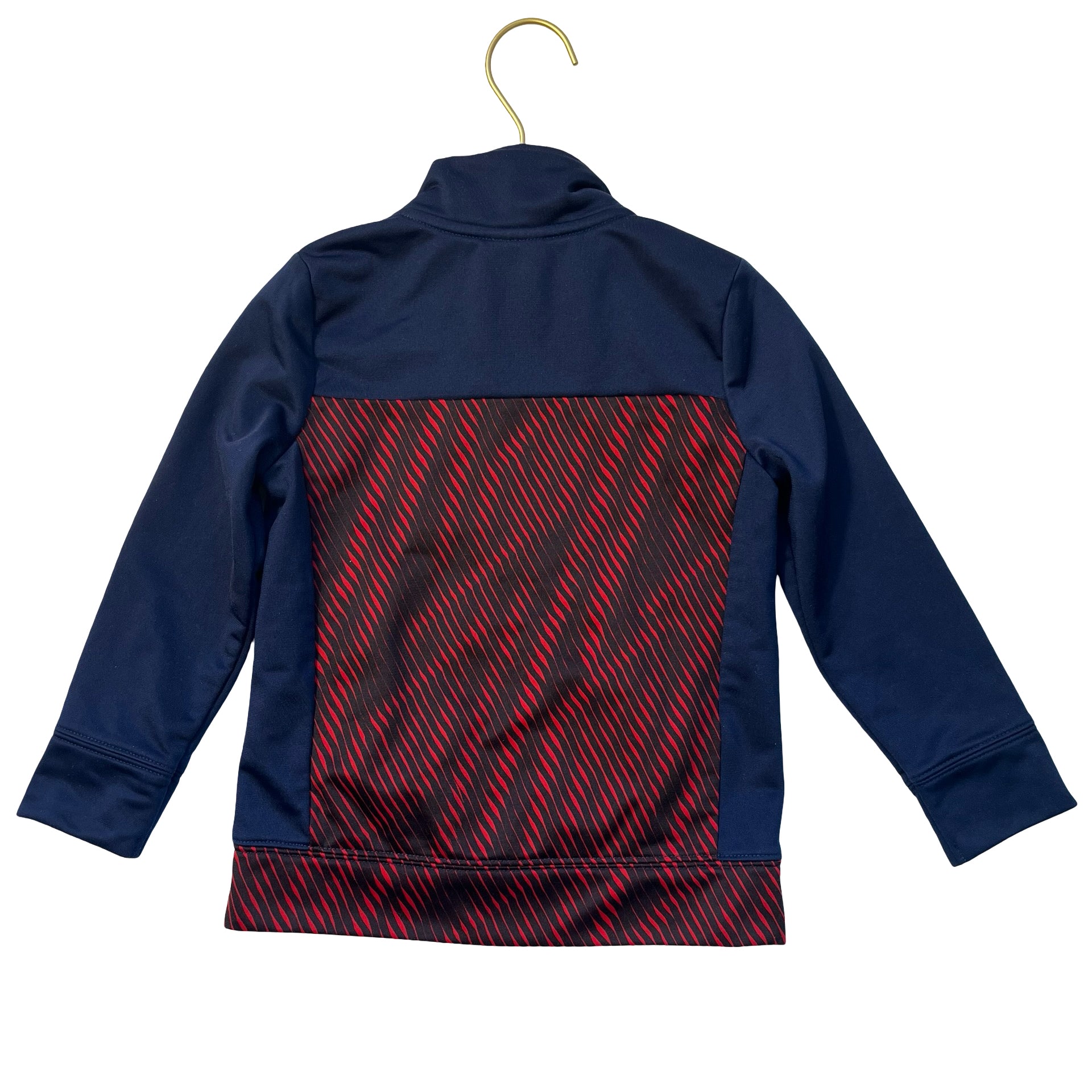 Adidas Navy & Red Track Jacket - Size 3T