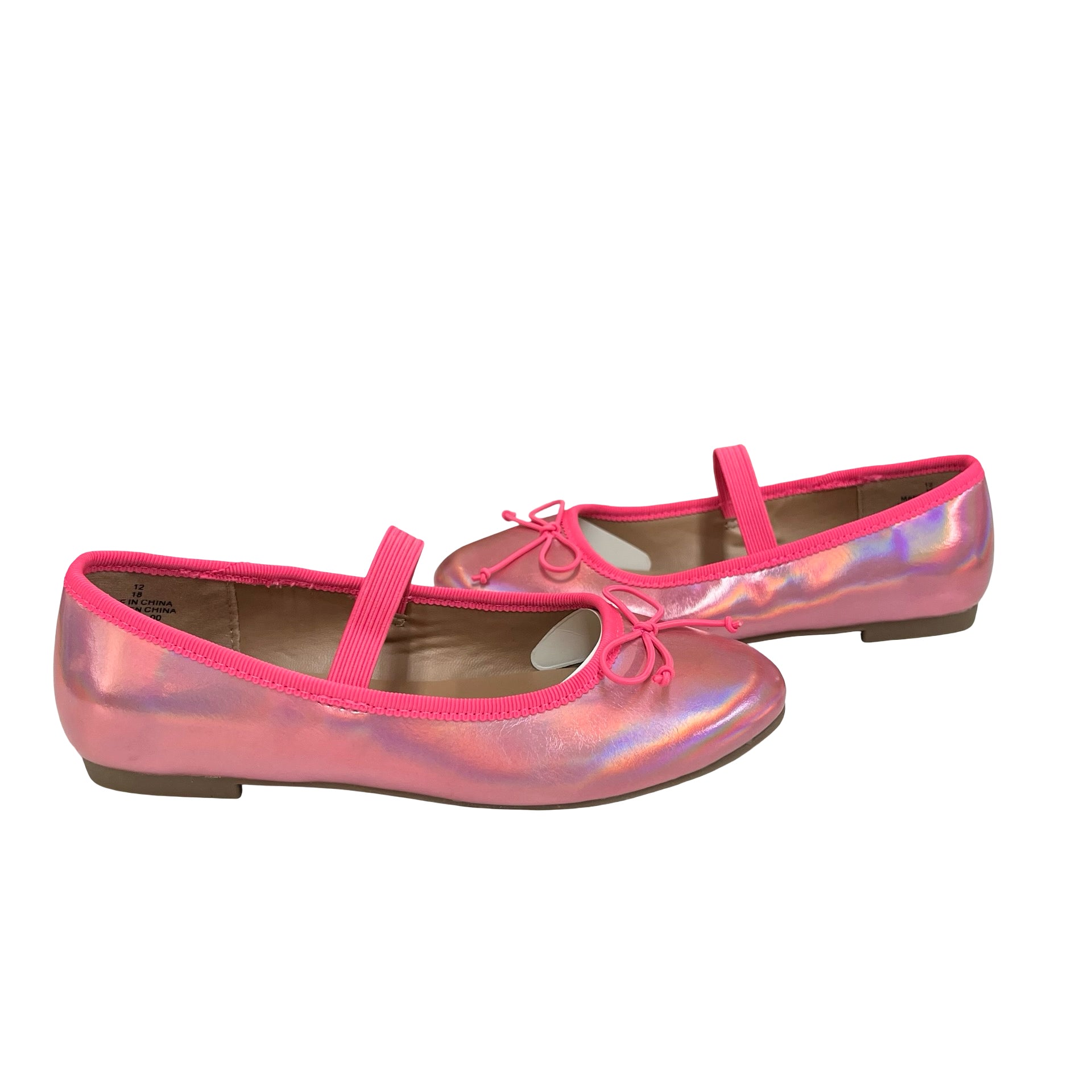 Old Navy Pink Iridescent Shoes - Size 12
