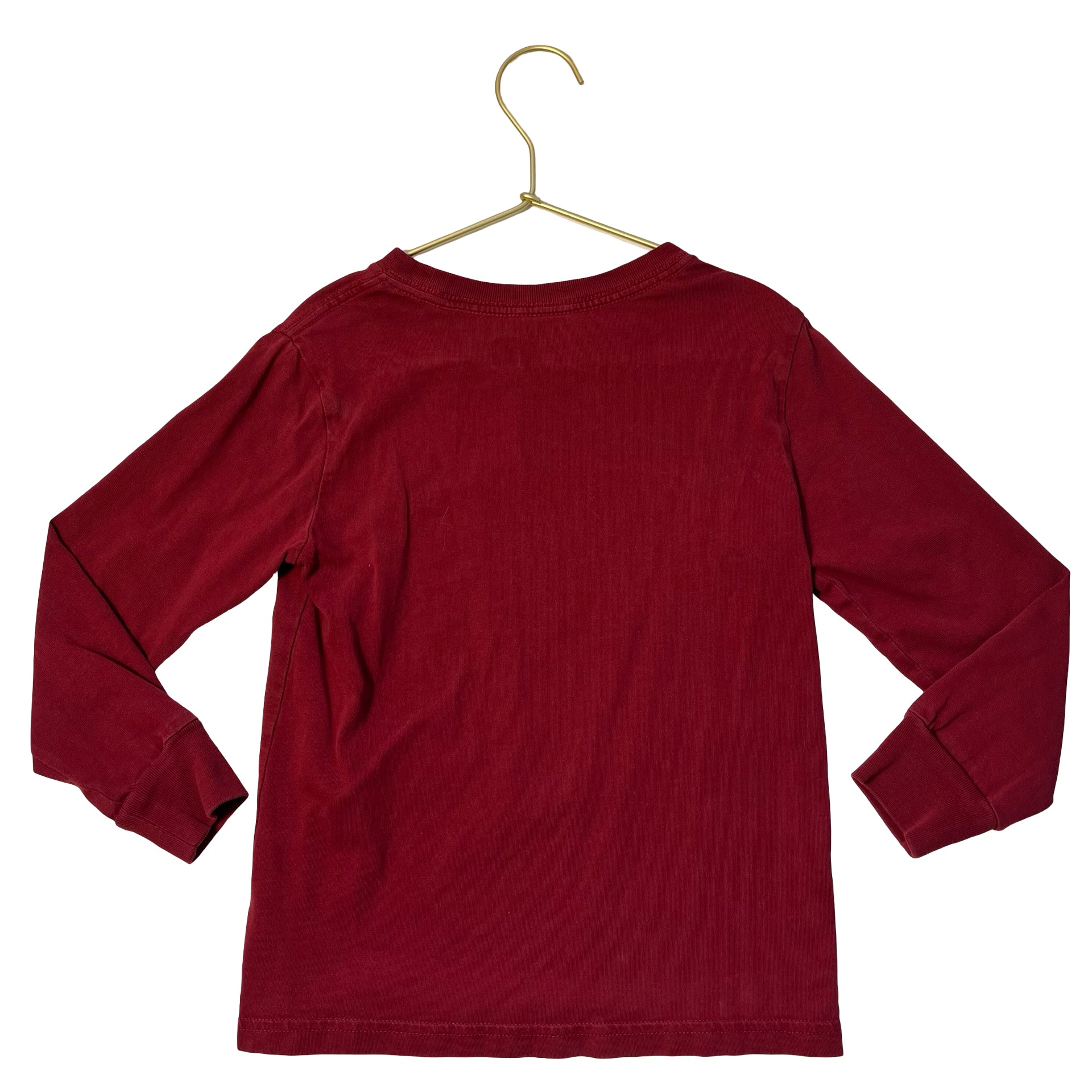 Polo Ralph Lauren Maroon Polo Bear Gift Box Shirt - Size 5