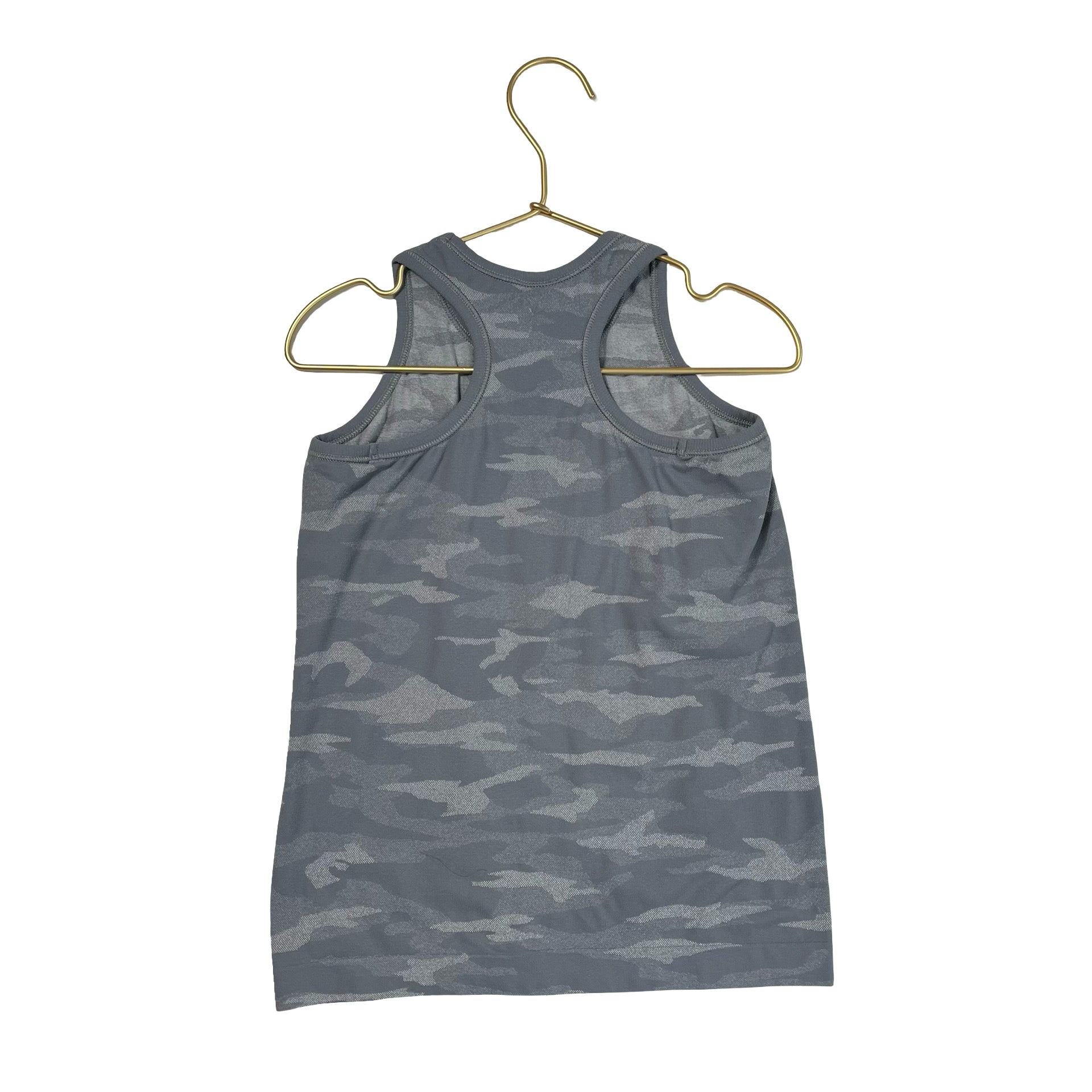 Athleta Girl Gray Camouflage Tank Top - Size XS 6