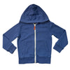 Crewcuts Blue Zip-Up Hooded Sweatshirt - Size XS 4-5