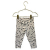 Splendid Blush & Black Heart Print Leggings - Size 12-18 Mo
